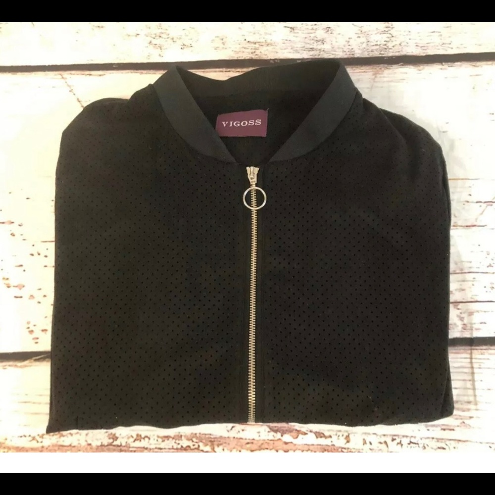 Vigoss  Light Weight Jacket front Zip Perforated